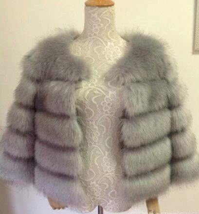 2023 Haining Faux Fur Finnish Fox Fur Full Fur Coat Short Style Special Offer 240921