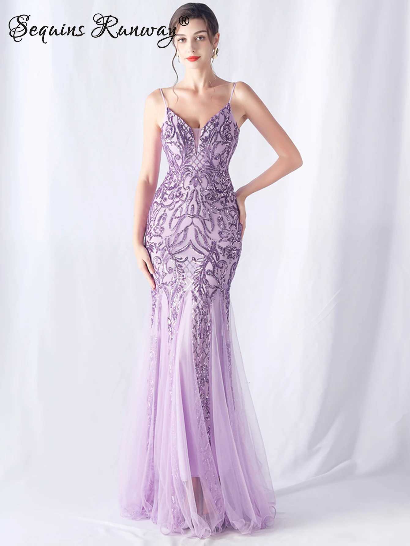 Sexy elegant long wedding evening dresses for women 2025 mesh birthday party dresses woman pink maxi sequin summer dress vestido Z250728