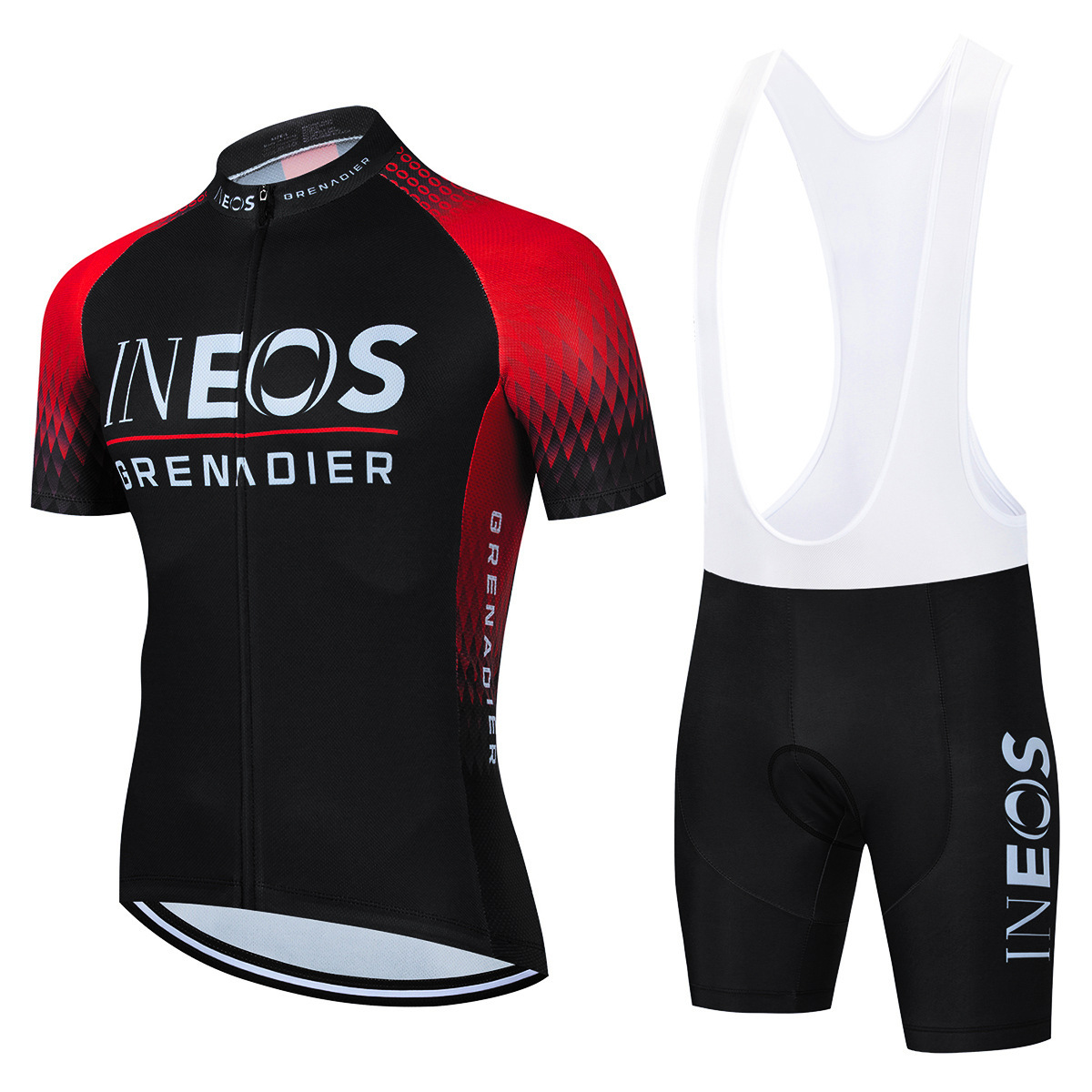Bike Jersey and Shorts 2025 Men's Summer Cycling Jersey Set - Breathable Race Fit for Road Mountain Bike Free Shipping