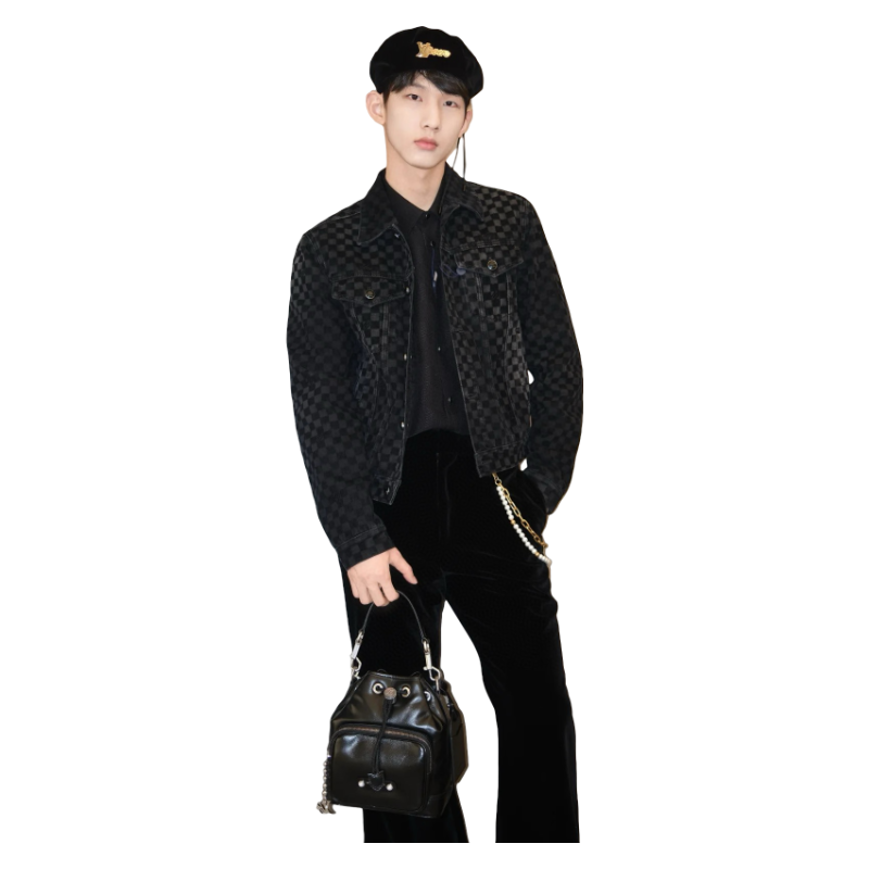 Brand Denim jacket outdoor mens and womens designer brand luxury gift Valentines Fathers Christmas.M199