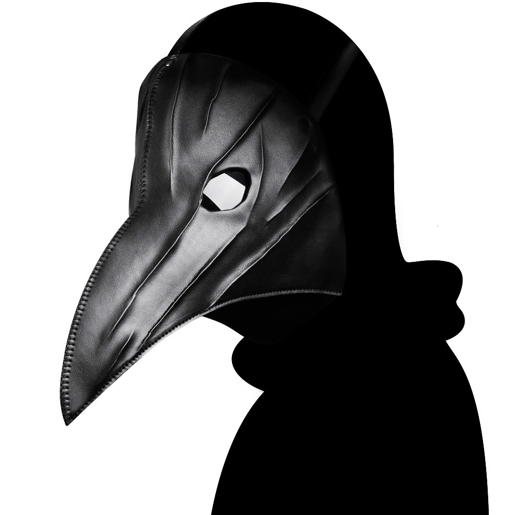Halloween New Punk Plague Doctor Mask Spooky Masquerade Party Props Gift Headgear ddmymoon