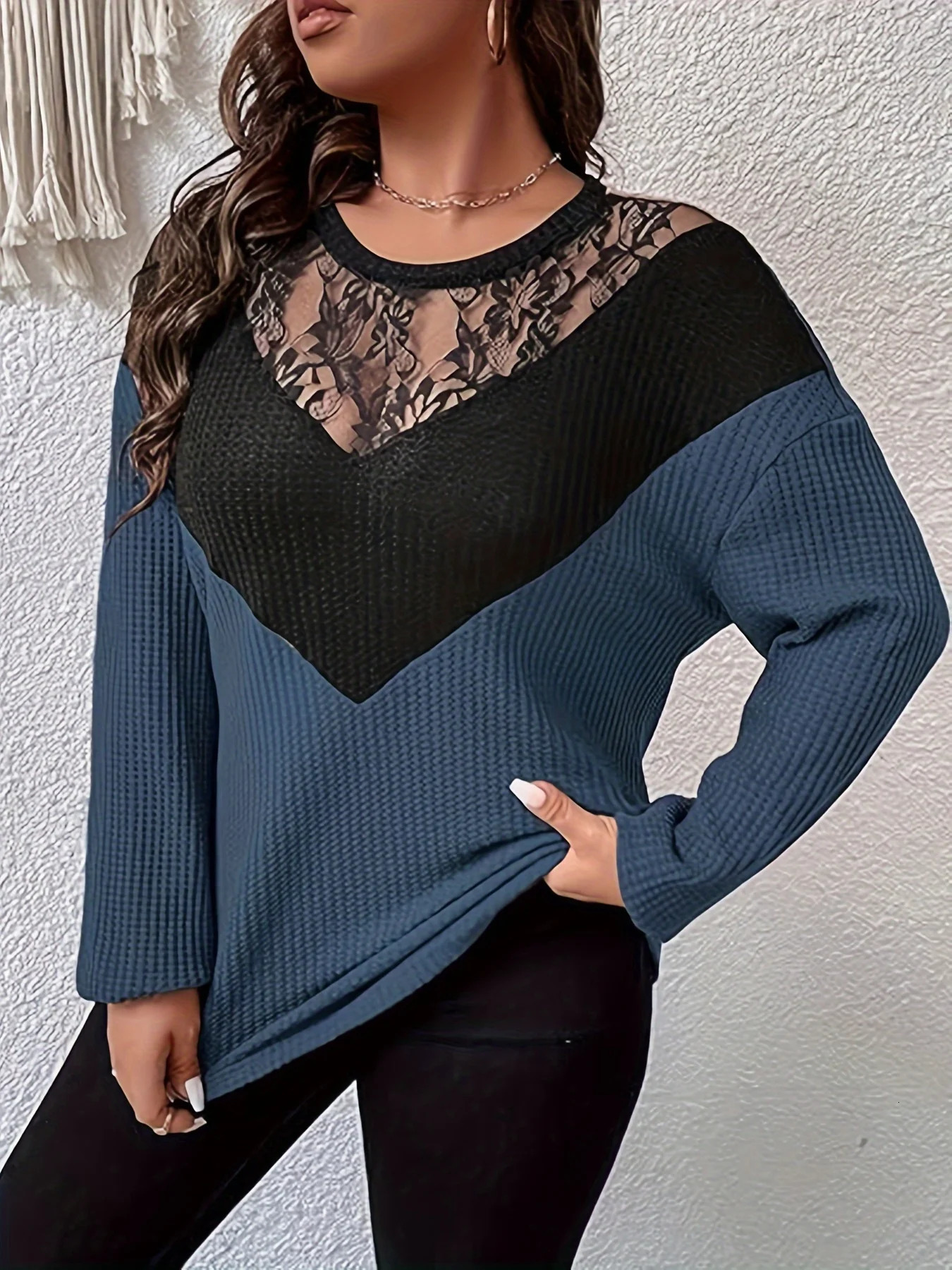 Womens Large Knitted Casual Sweater Comfortable Oversized Knitwear for Ladies Fashionable Loose Fit Sweater 250728