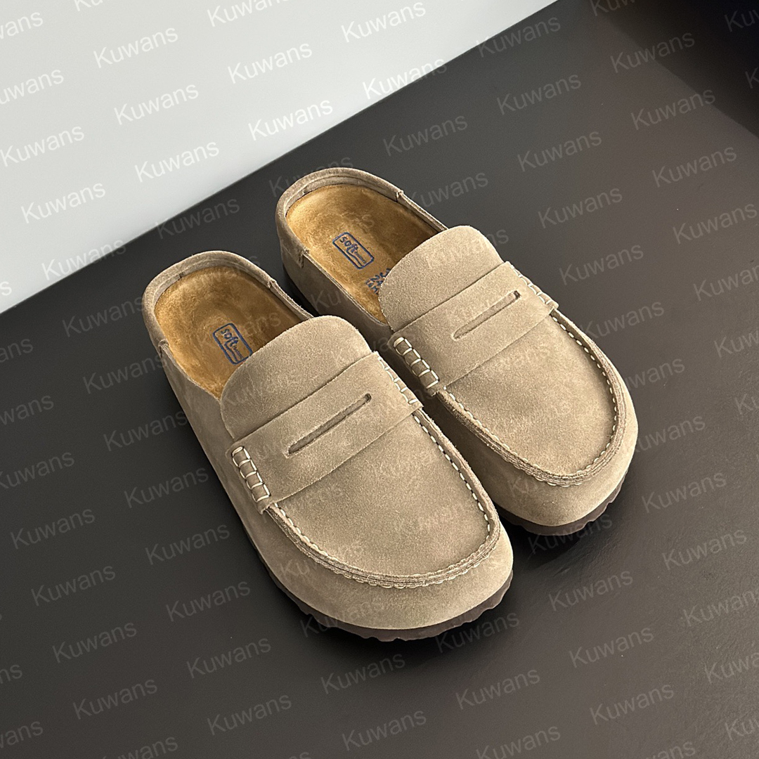 Stylist Designer Naples Slippers Wrapped Clogs loafers Sandals Clog Cork Flat High Quality Fashion Winter Summer Shoes Leather Slide Beach Women Men F