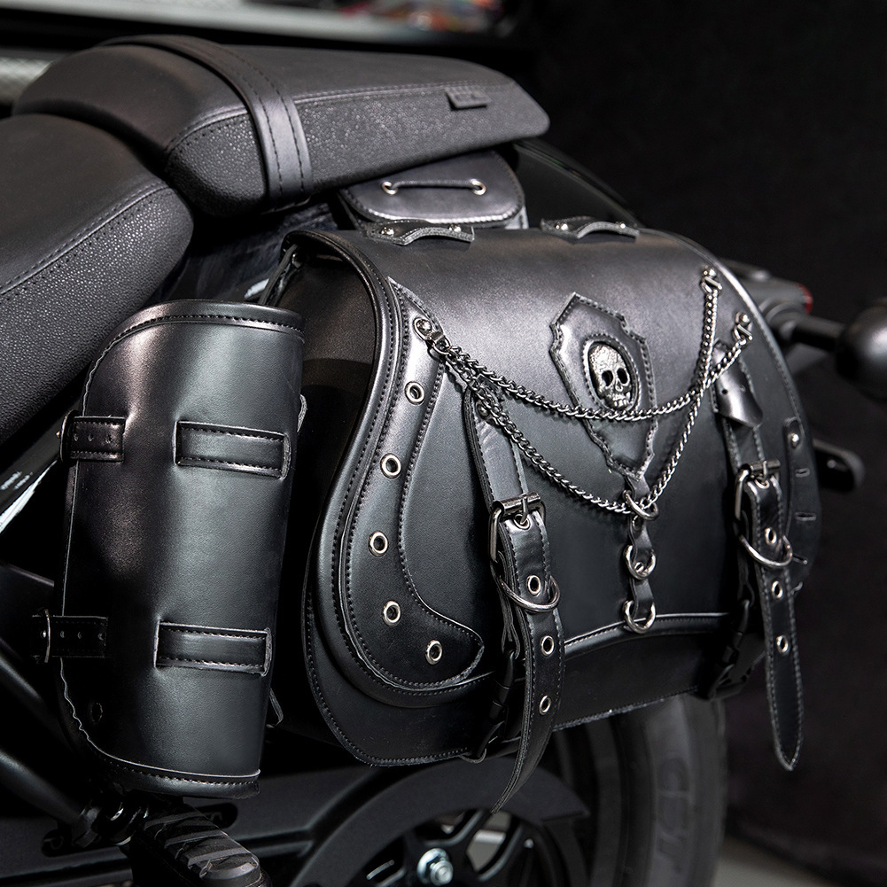 Medieval Harley Motorcycle Accessories Modified Cruiser Equipment Side Rider Bags ddmymoon