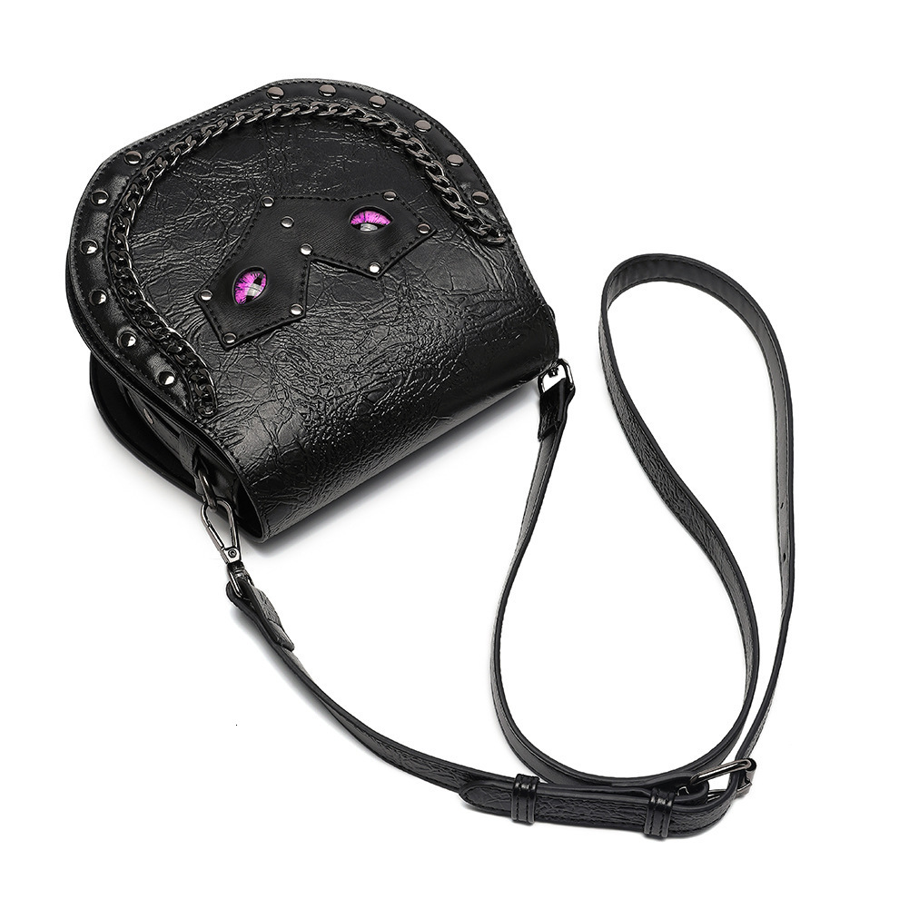 Bags Niche Design New Gothic Women's Shoulder Crossbody Large Capacity Chain Bag ddmymoon
