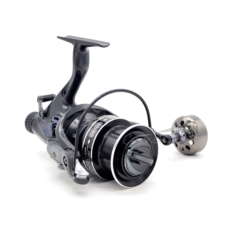Baitfeeder Spinning Reel for Live Liner Carp Catfish Fishing - Front and Rear Drag System - 4000 to 10000 Series