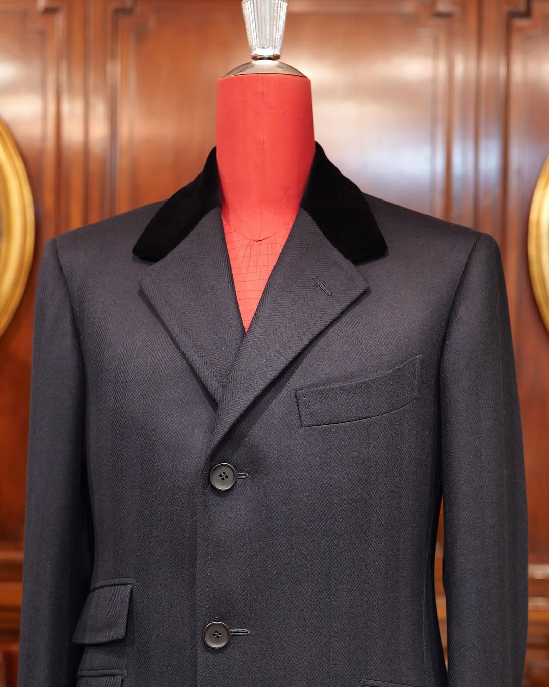 Woolen Blend Coat Men Over Jacket Overcoat Double Breasted Double Collar Plus Size Warm Formal Business Tailored Costume Wear