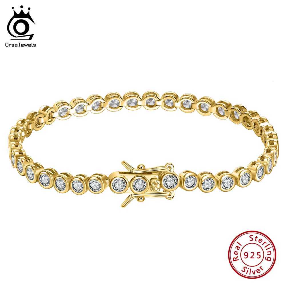 925 Sterling Silver Tennis Bracelet for Women 1.5/2/3mm Cubic Zirconia Handmade Chain Bracelets Party Jewelry SB143 W250728