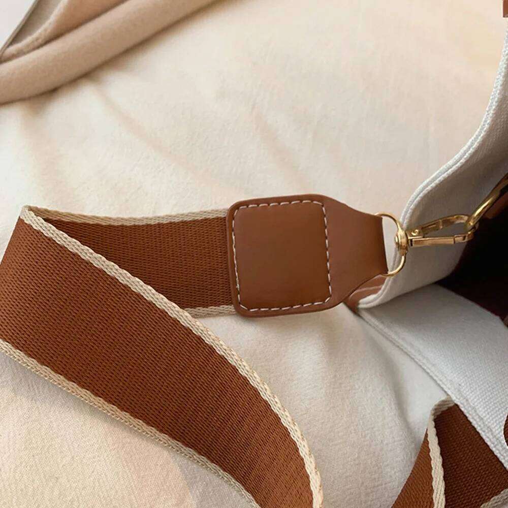 Women's Bags Designer Embroidered Fashion Canvas Large Capacity Handbag, Personalized Custom Women's Commuting Single Shoulder Crossbody Bag