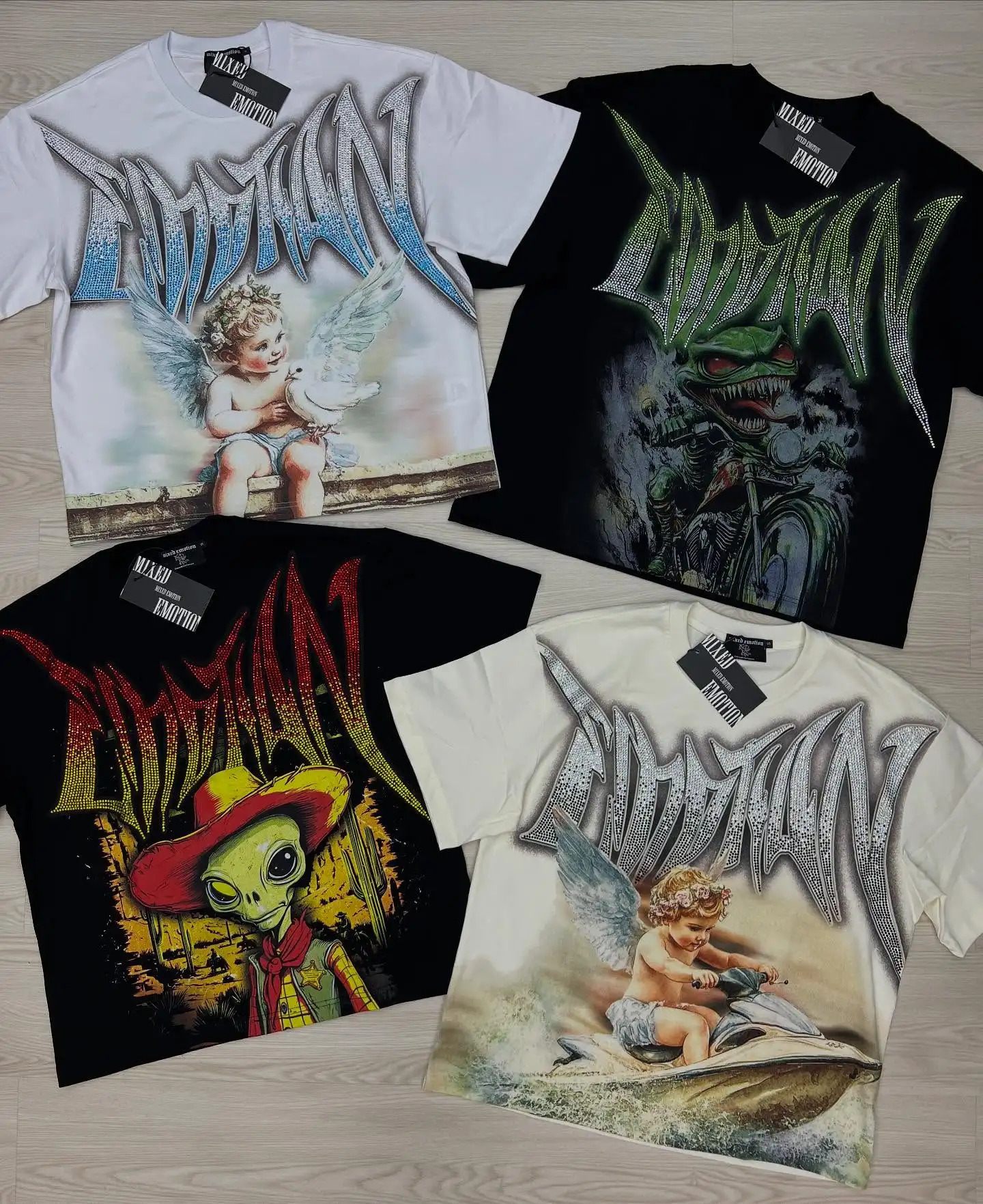 Y2k American Vintage Graphic t shirts Hip Hop Short Sleeve Shirt Men Harajuku Streetwear Casual Tops American style Men Clothing 250728