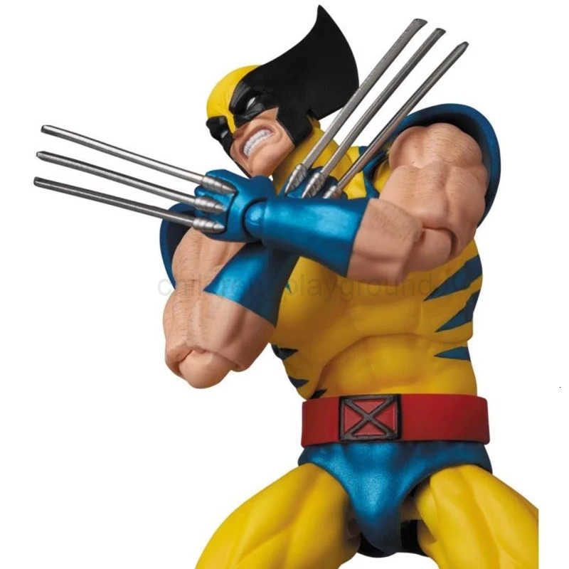 Disney In stock CT TOYS MAFEX 96 Wolverine figure Brown Comic X-men action figure MAFEX 138 SHF anime figurine KO model toy kids gifts W250728