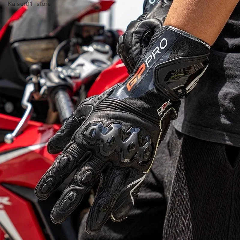 Motorcycle Gloves For Italy GP R4 Racing ather Men Motocross Gloves Anti-Drop Wear-Resistant Moto Glove Guantes Moto Z250725