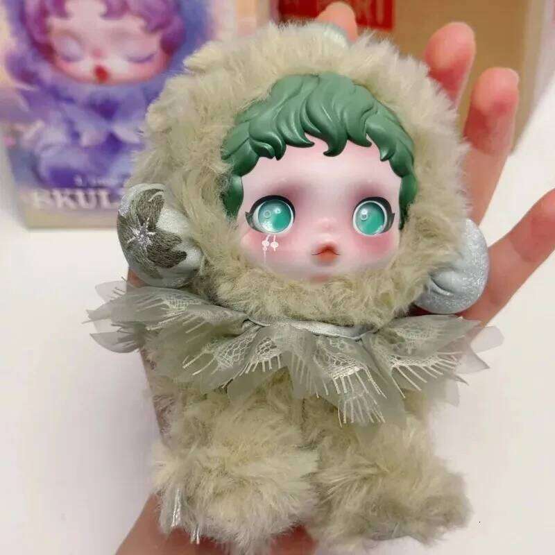 Genuine Skullpanda Light Weaving Garden Series Blind Action Figures Vinyl Face Dolls Surprise Box Pendant Decor Toys Gift