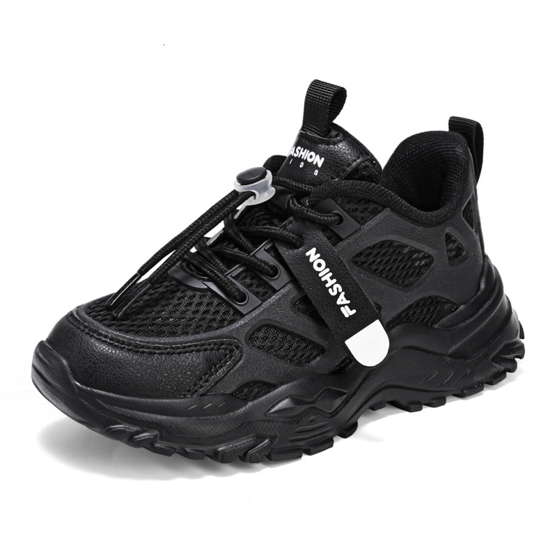 National Trend Sports Spring Summer New Mesh Children's Running Breathable Boys and Girls Student Shoes