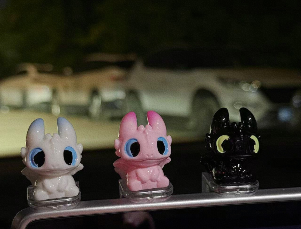 Cute Toothless Car Ornament Car Dashboard Decoration Car Interior Dashboard Figurine Doll 250728