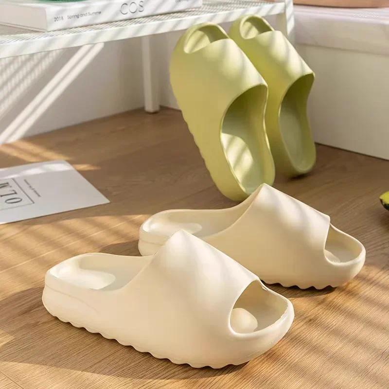 Slippers Flip Flops Summer For Men And Women EVA Soft Bottom Indoor Home Slides Slipper Man Sandals Beach Shoes Male
