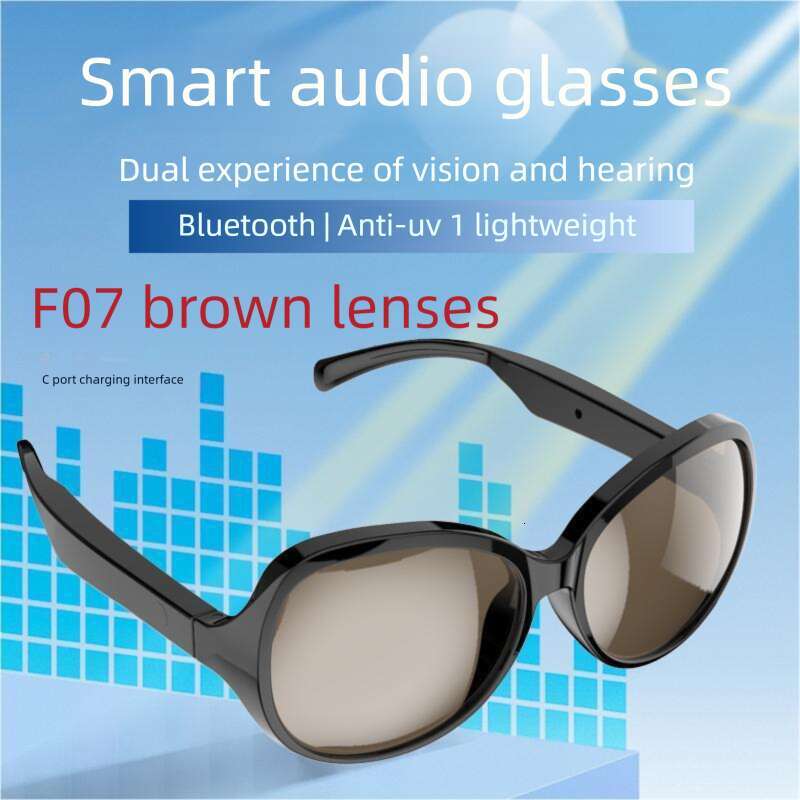 Designer Sunglasses Smart Wireless Bluetooth Earphones Bone Conduction Bluetooth Earphones