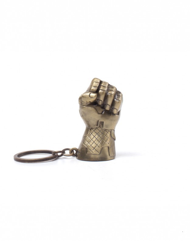 Bioworld Original Merchandise Marvel Avengers 3 Thanos Infinity Gauntlet Metal 3D Keychain 250726
