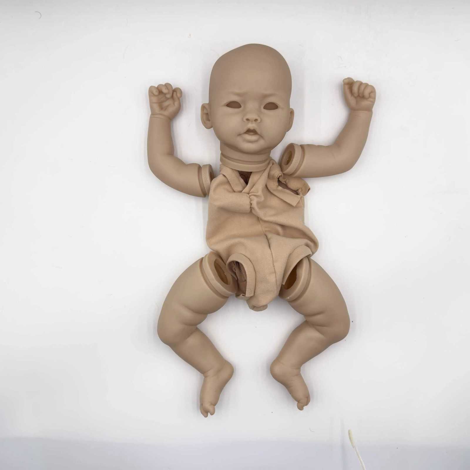 20inch Unfinished Unpainted Reborn Doll Kit PingPing Asian Baby Lovely DIY Doll Parts W250728