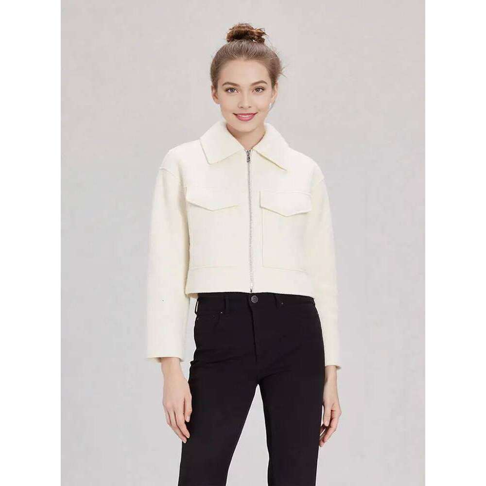 hoodie Women Autumn Casual Solid Jacket Zipper Fashion Lapel Long Sleeve Coat With Front Flap Pocket Female Chic Grey Outwear jacket