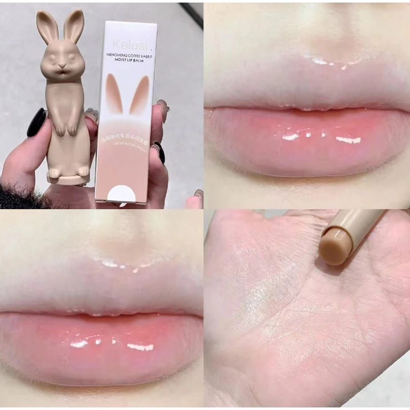 Cute Rabbit Lipbalm s And Fades Lip Lines For Children Korean Girls Original Lip Makeup Priming Cosmetics 250726