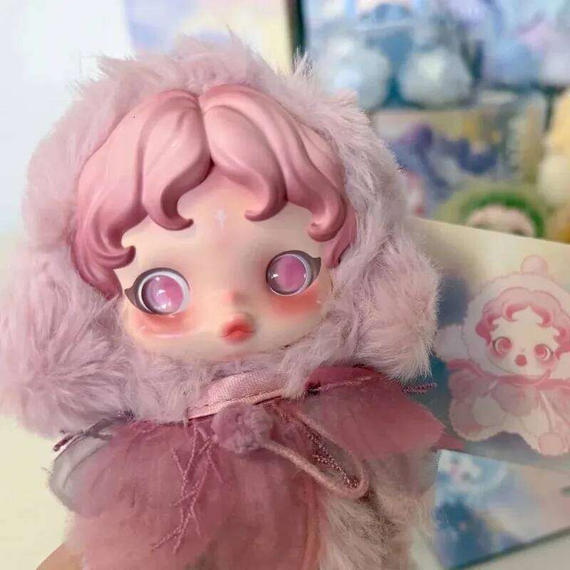 Genuine Skullpanda Light Weaving Garden Series Blind Action Figures Vinyl Face Dolls Surprise Box Pendant Decor Toys Gift