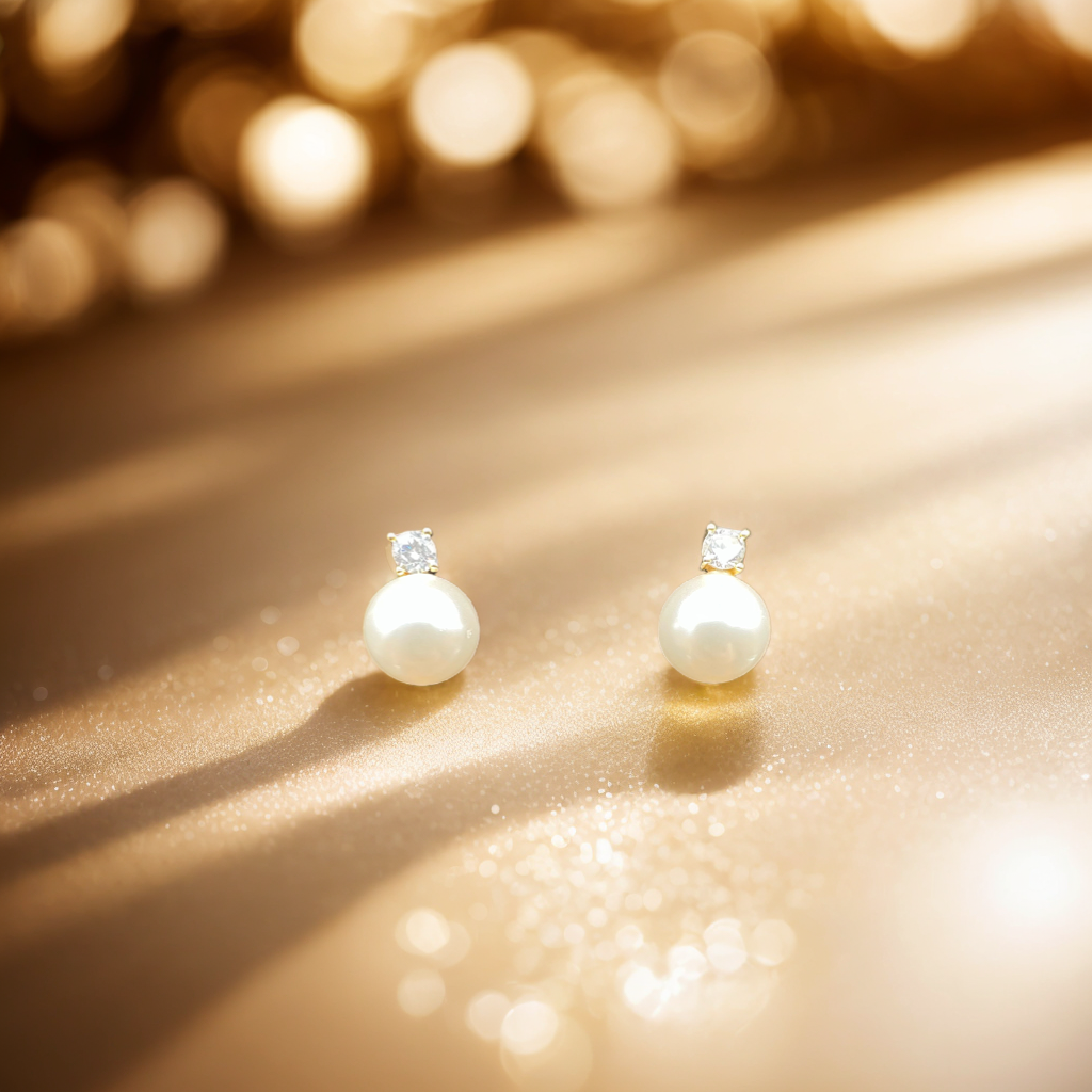 Minimalist 18K Gold Plated Stud Earrings - 925 Sterling Silver Ear Posts, Hypoallergenic Tiny Simple Earrings