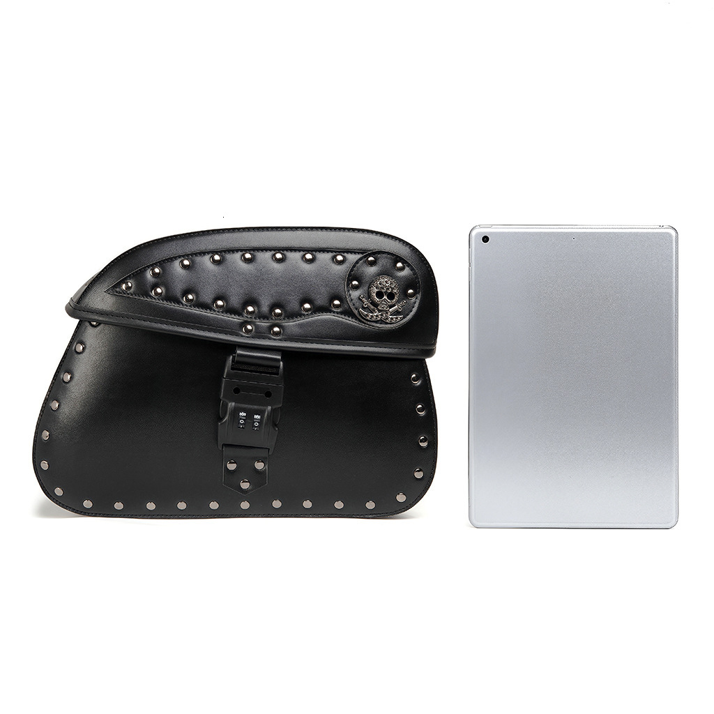 Harley Motorcycle Modification Special Anti-theft Password Lock Side Box Large Capacity Gear Bag Direct Shipping ddmymoon