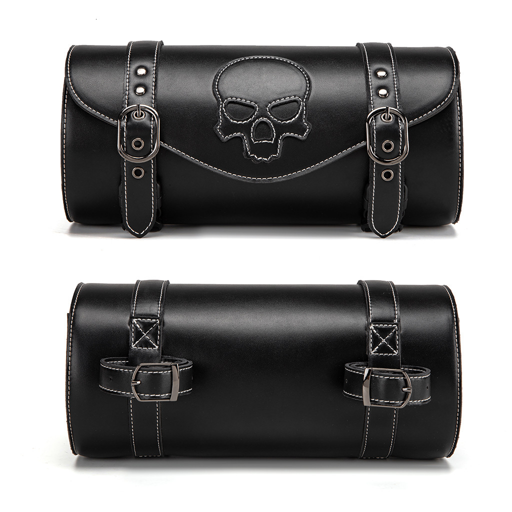 Punk Style Harley Modified Motorcycle Skull Front Hanging Bag ddmymoon