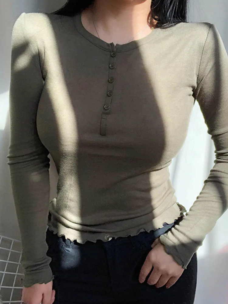 Thin Sexy Club Slim TShirt Women Tees Womens Clothing Cotton Long Sleeve Korean Fashion Autumn Tops TShirts TShirts 250728