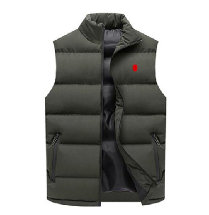Designer Jacket mens vests classic pony printed Stand up collar vest warm cotton Gilet Coats
