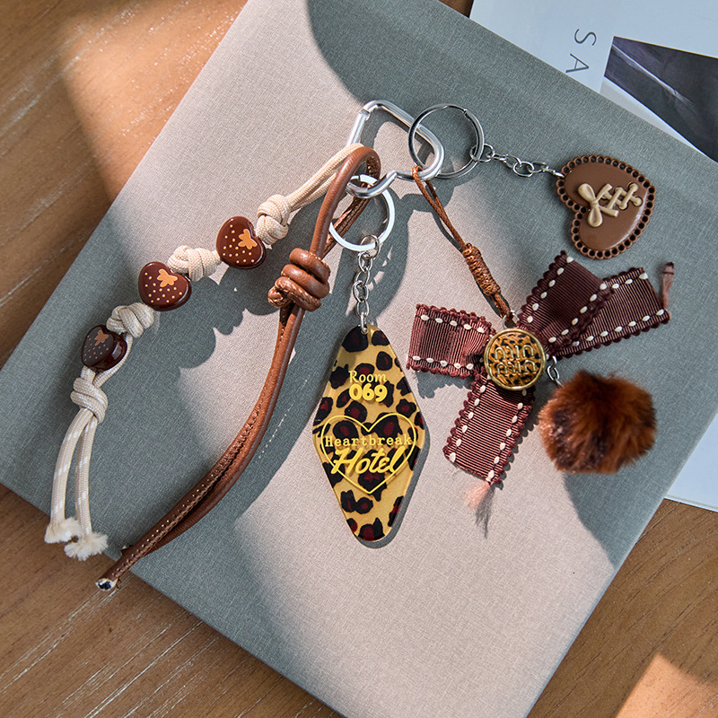 Milad Leather Heart Cross Pendant Necklace for Women Long Tassel Sweater Chain Design Sweet Cool Neck Chain