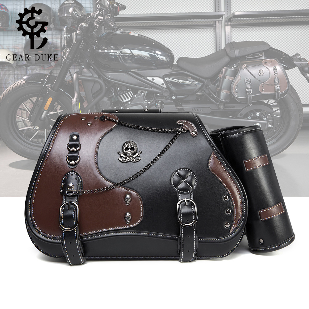 Harley Motorcycle Accessories Large Capacity Gear Side Modified Hanging Bag ddmymoon