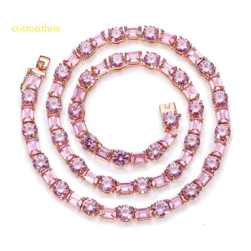 Hot Sale Elegant Women's Necklace Fashion Jewelry with Irregular Moissanite Solid Sier Gold Plated