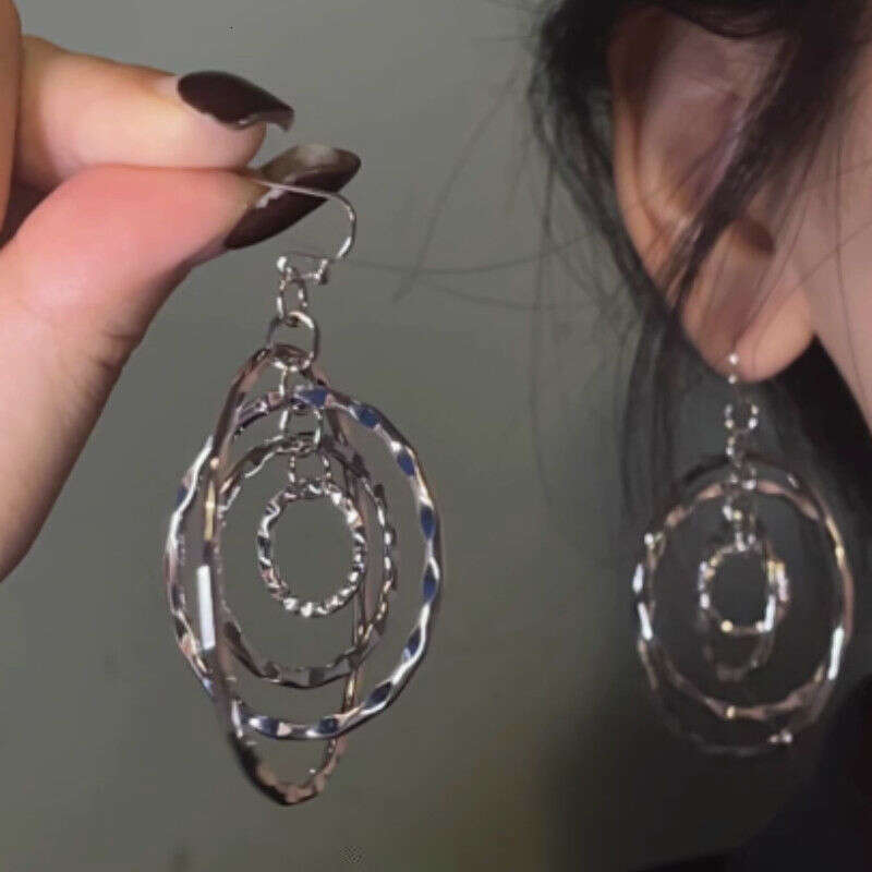 Suower Vintage for Women Spring Summer High-end 2023 New Drop Stud Earrings Trendy