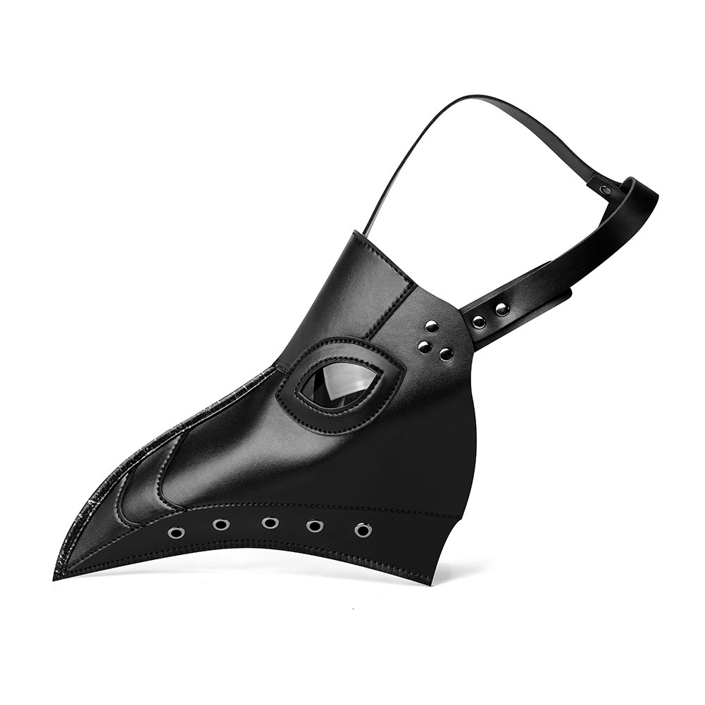 Halloween New Punk Medieval Headgear Plague Long Beak Mask COS Party Accessories ddmymoon