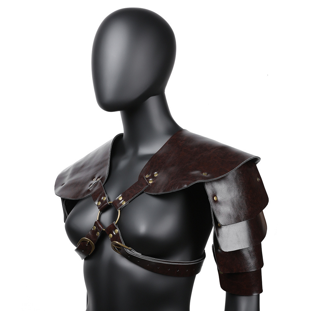 Female Armor Cape Vest Halloween Cloak COSPLAY Costume Party Props ddmymoon