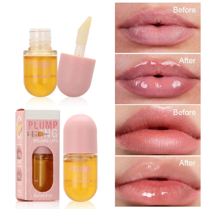 Long Lasting Lip Plumper Oil Instant Volumising Enhancer Lip Serum Collagen Lips Volume Lipgloss Sexy Cosmetic Volume Increases 250726