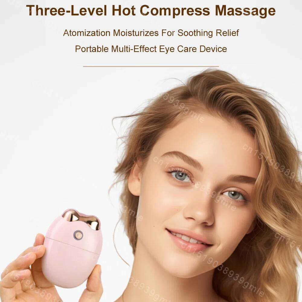 New Moisturizing Eye Instrument Tool Atomizer 3-Speed Constant Temperature Hot Compress Intelligent Operation Beauty and Health