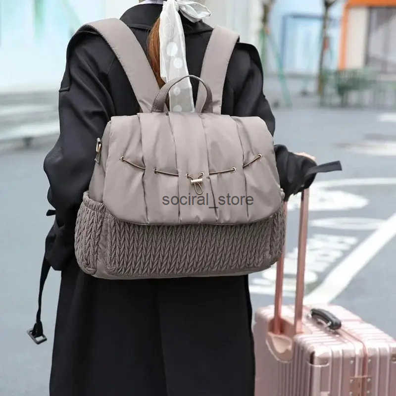 Large Capacity Mommy Diaper Bags Womens Hospital Newborn Nurse Bag Backpacks with changing mat Convenient Bab Q250728