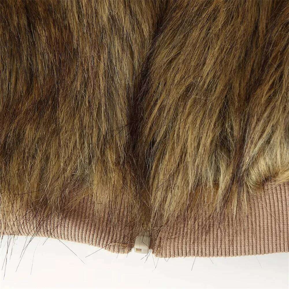 UNIZERA Warm Solid Color Jacket With Lapel, Long Sleeved Zipper Decoration, Autumn And Winter New Women's Top