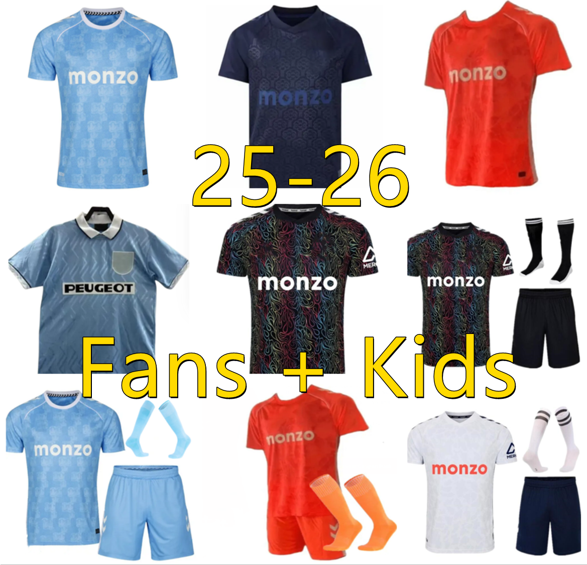 25 26 Coventry City Soccer Jerseys GODDEN O'HARE WRIGHT 2025 2026 Home blue SHEAF SAKAMOTO MCFADZEAN BIDWELL Tops Camiseta De Uniforms kids kits socks full sets