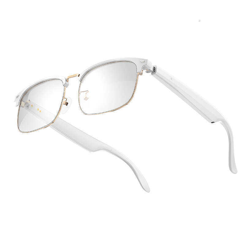 Designer Sunglasses Intelligent Touch AI Bluetooth Glasses Metal Frame Blue Light Lens Listening Wireless Smart Glasses