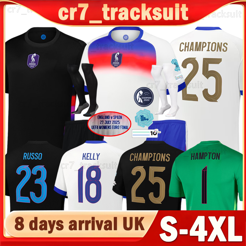 XXXL 4XL 2025 2026 EnglandS Soccer Jerseys Women's KELLY RUSSO BEEVER-JONES 25 26 Football Shirts HEMP RICE PALMER WALSH Goalkeeper HAMPTON Men Uniforms Kids Kits Sets