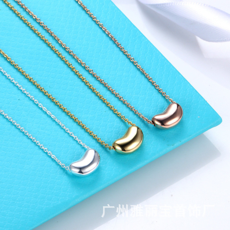 necklace designer strands luxury jewelry for men women gold silver woman t high version steel printed pea light fashion clavicle va tiffamy and co tiffanyx tiffanies
