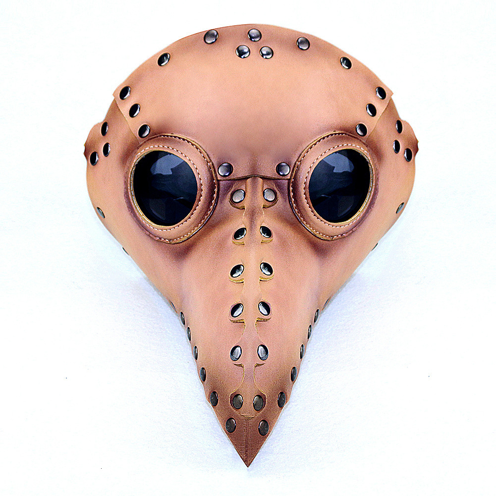 New Steampunk Medieval Plague Bird Beak Mask Anime Party Halloween Prop Decoration ddmymoon
