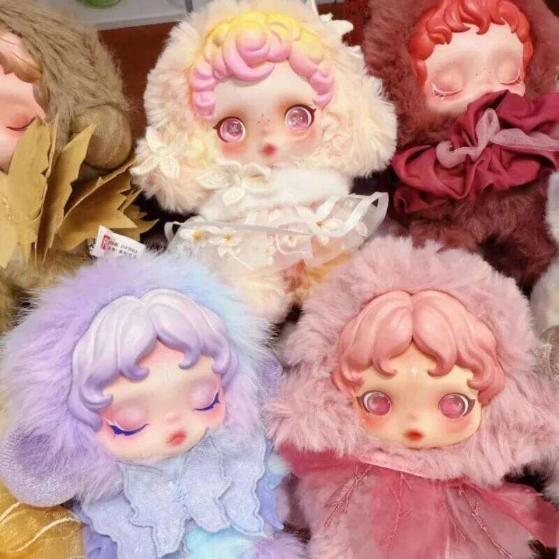 Genuine Skullpanda Light Weaving Garden Series Blind Action Figures Vinyl Face Dolls Surprise Box Pendant Decor Toys Gift