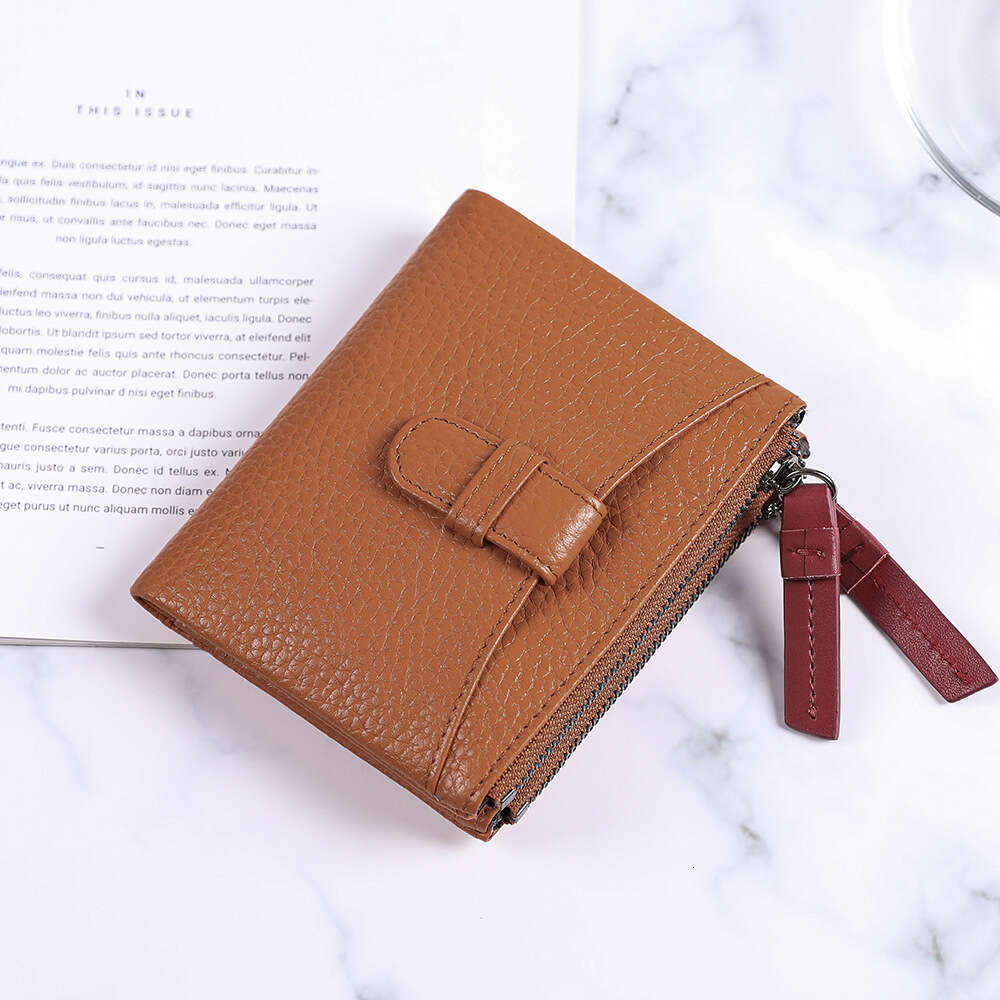 Japanese Fashion Short Zipper Women's Wallet Korean Version Multifunctional Coin Purse designer wallet B5 B5