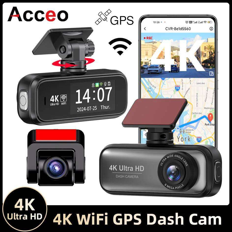 Designer brand niche recording Car camera DVR night vision dual lens tool Black box video recording