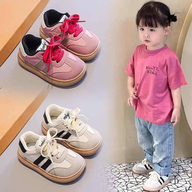 Kid's Shoes Designer Shoes 2025 New Soft Sole Toddler German Trainer Shoes Unisex Casual Sneakers for Boys Girls Free Shipping